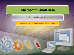 Turtle Graphics - Microsoft Center