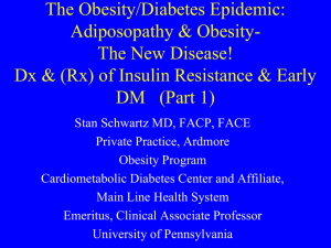 Obesity 2014, Part 1 - Diabetes In Control