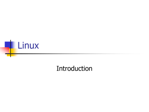 Linux - Sonoma State University