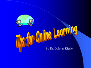 An online class
