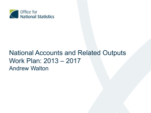 410 Kb Powerpoint presentation - Office for National Statistics