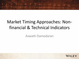 Session 32- Market Timing Indicators I