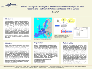PowerPoint-Präsentation - european network for parkinson's disease