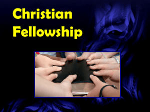 Christian Fellowship