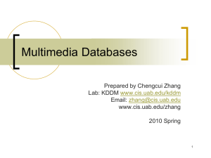 Multimedia Information Retrieval and Management