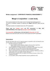 Written assignment - CORPORATE FINANCIAL MANAGEMENT 2