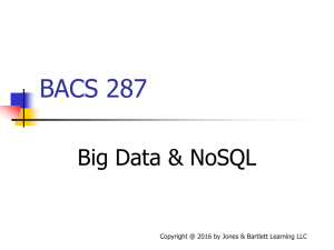 Big Data and NoSQL - Faculty Web Server
