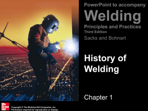 Welding fundamentals