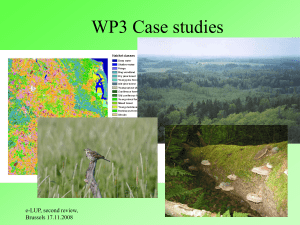 WP3 Case studies
