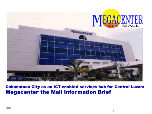 Megacenter Info Brief