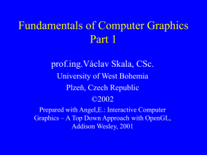 Fundamentals of Computer Graphics