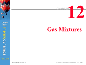 Thermodynamics Chapter 12
