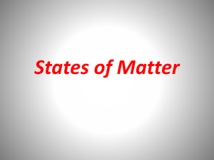 States of Matter