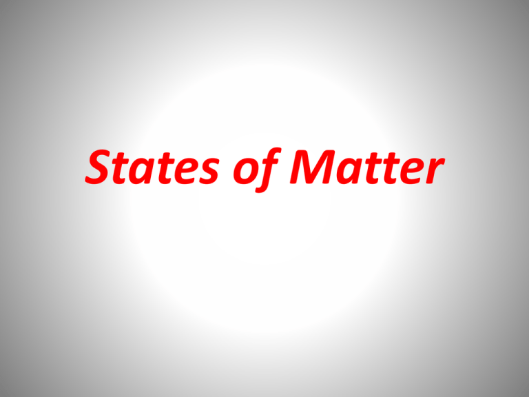 states-of-matter