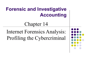 Forensic and Investigative Accounting Chapter 1
