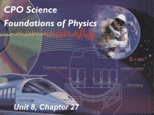 Chapter 27 The Physical Properties of Matter