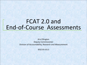 2010-11 K-12 Assessment Administration Updates - K