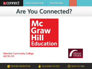 Are You Connected? - Glendale Community College