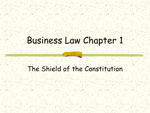 Business Law Chapter 1