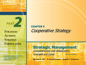 Strategic Management 7e. - Wright State University