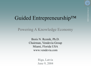 Guided Entrepreneurship™