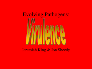 Evolving Pathogens