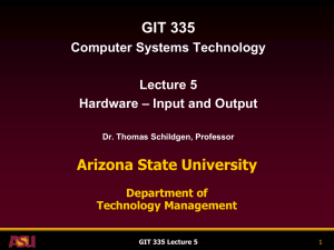 GIT 335 Lecture 5 - Arizona State University