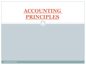 What is Accounting? - Oman College of Management & Technology