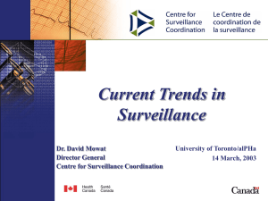Public Health Surveillance In Canada
