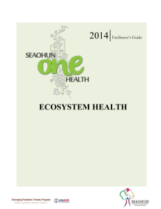 Ecosystem Health Facilitator Guide