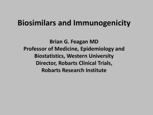 Dr. Brian Feagan - Canadian Agency for Drugs and Technologies in