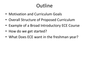 Current Curriculum Structure, BSEE
