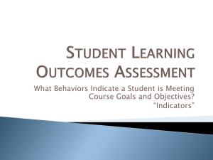 How can student learning be assessed