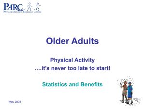 PAOlderAdultsSlides - PARC - The Physical Activity Resource