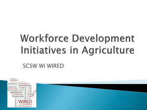Workforce Development Initiatives in Agriculture