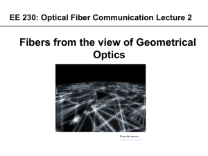 EE 230: Optical Fiber Communication Lecture 2