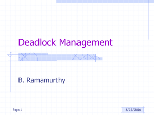 Deadlocks