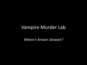 Vampire Murder Lab