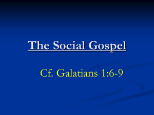 Social Gospel