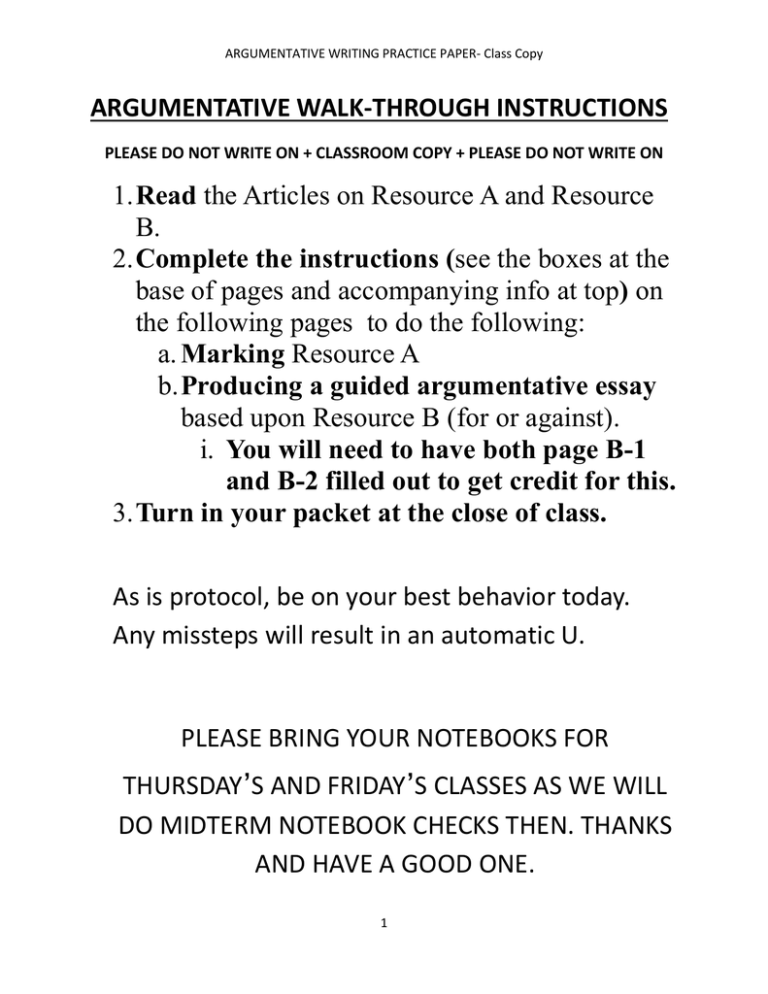Sample Counter Argument Body Paragraph Format 2