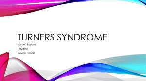Turners Syndrome