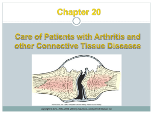 Chapter 20, Arthritis and other Connective Tissue Diseases