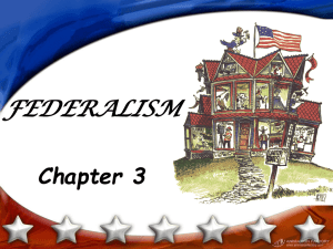 federalism - OCPS TeacherPress