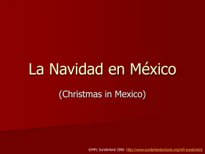 La Navidad en Mexico - Light Bulb Languages