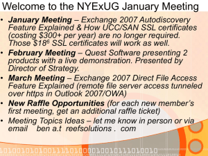 NYExUG_2009.01.13_REEF - New York Exchange User Group