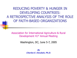 Charles Owubah - AIARD Association for International Agriculture