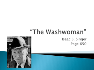 What is it about the Washwoman