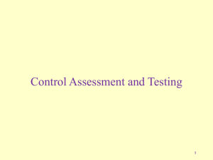 Control Assessment & Testing