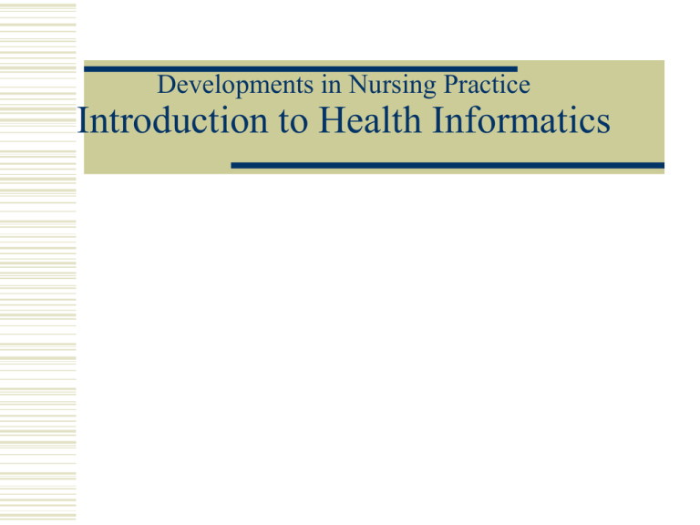 case study of health informatics