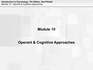 Introduction to Psychology, 7th Edition, Rod Plotnik Module 10